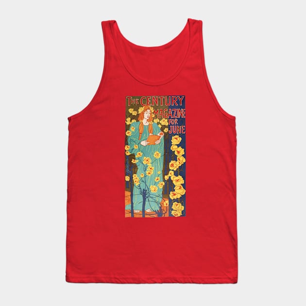 Century Magazine Cover Tank Top by UndiscoveredWonders